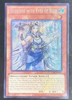 Priestess with Eyes of Blue LCKC-EN016 Legendary Collection Kaiba LP 2020 - Image 1