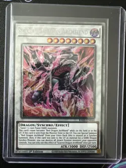 Yu-Gi-Oh Scarred Dragon Archfiend 1st Ed Starlight Rare RA05-EN044 - Image 1