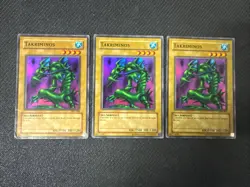 Yugioh *Takriminos X3 Mcdonalds Promo Super Rare* (dmg) MP1-006 - Image 1