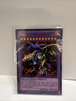 YUGIOH - FIVE-HEADED DRAGON - LC03-EN004 - LIMITED EDITION - ULTRA RARE- YGO TCG - Image 2
