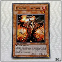 Flamvell Dragnov - HA01-EN007 - Super Rare Limited Edition Yugioh - Image 1