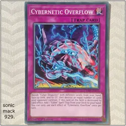 Cybernetic Overflow - CYHO-EN073 - Common 1st Edition Yugioh - Image 1