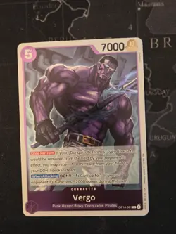 Vergo (OP14-061) Rare - One Piece The Azure Sea's Seven - Image 1
