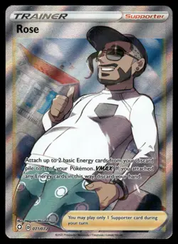 Pokemon Cards Rose 071/072 Shining Fates Ultra Rare NM - Image 1