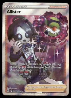 Pokemon Cards Allister TG24/TG30 Astral Radiance Trainer Gallery Ultra Rare NM - Image 1