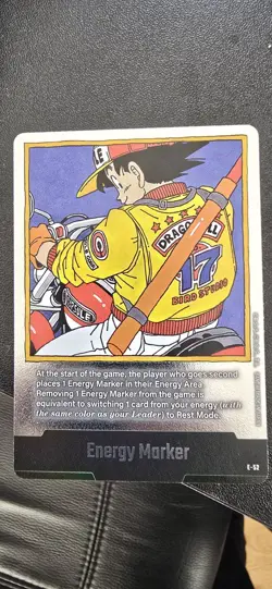 Dragon ball super Energy marker E-52 English Bandai Card Tcg Ccg - NM - Image 1