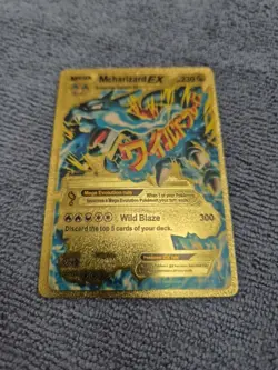 Pokemon Mccharizard 230hp EX Gold Foil Card, rare - Image 1