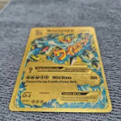 Pokemon Mccharizard 230hp EX Gold Foil Card, rare - Image 2