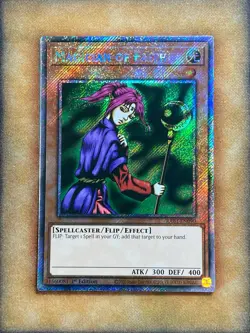 Yugioh Magician of Faith RA03-EN090 Platinum Secret Rare 1st Ed NM - Image 1