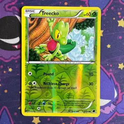 Treecko 6/116 Plasma Freeze Reverse Holo Pokemon Card LP - Image 1