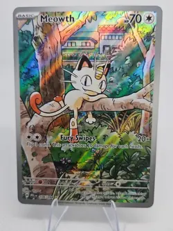 Meowth 106/094 Phantasmal Flames English Pokemon Card TCG - Image 2