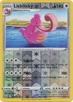 Lickilicky 114/163 Reverse Holo | Battle Styles | Pokemon Card - Image 1