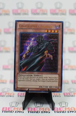 Gravekeeper's Assailant LCYW-EN189 Ultra Rare Yugioh Card 1st Edition-NM - Image 1