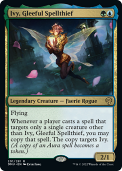 Ivy, Gleeful Spellthief FOIL Dominaria United NM Green Blue Rare CARD ABUGames - Image 1
