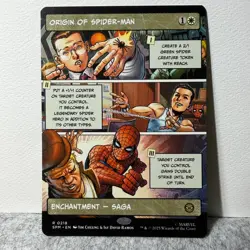 ORIGIN OF SPIDER-MAN (BORDERLESS) MARVEL'S SPIDER-MAN MTG 218 LP - Image 1