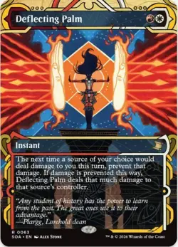 1 x Deflecting Palm - Secrets of Strixhaven Mystical Archive - LP - MTG - Image 1