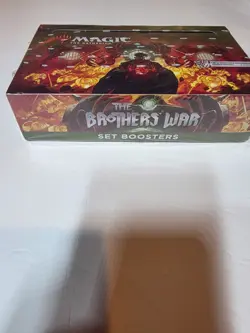 Wizards of the Coast Magic the Gathering The Brothers' War Set Booster Box 195166150666 - Image 1