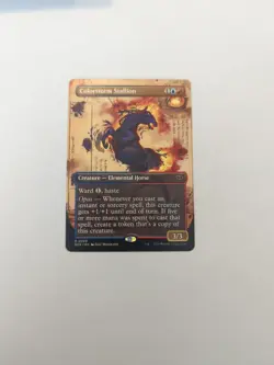 Colorstorm Stallion (Borderless) Secrets of Strixhaven Regular NM MTG - Image 1