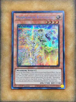 Yugioh Mannadium Riumheart MP24-EN079 Secret Rare 1st Ed NM - Image 1