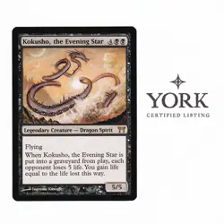 MTG Kokusho, the Evening Star - Champions of Kamigawa #122/306 - NM Reg EN - CAD - Image 1