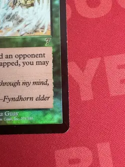 MTG Magic 7th Edition *Foil* Thoughtleech - Image 2