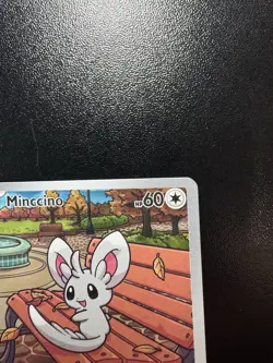 Minccino 152/086 Holo Illustration Rare Black Bolt Pokemon Card - Image 4