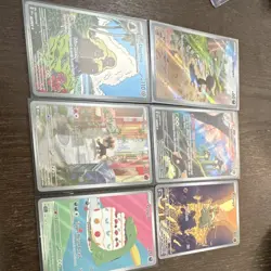 Pokemon Holo Lot - Paldean Wooper, Dugtrio, Litleo, Toedscruel, Phanpy - 6 Cards - Image 1