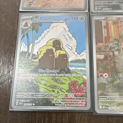 Pokemon Holo Lot - Paldean Wooper, Dugtrio, Litleo, Toedscruel, Phanpy - 6 Cards - Image 3