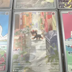 Pokemon Holo Lot - Paldean Wooper, Dugtrio, Litleo, Toedscruel, Phanpy - 6 Cards - Image 4