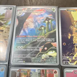 Pokemon Holo Lot - Paldean Wooper, Dugtrio, Litleo, Toedscruel, Phanpy - 6 Cards - Image 5