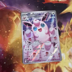 Pokemon TCG Wigglytuff Full Art Phantasmal Flames 105/094 - Image 1