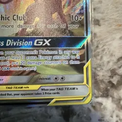 Pokemon Espeon & Deoxys GX TAG TEAM Promo Full Art Holo SM240 2020 - Image 5