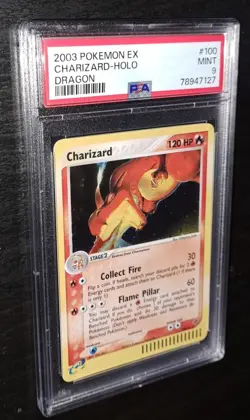 Charizard EX Dragon #100/97 PSA 9 MINT Secret Rare Holo Pokemon 2003 Vintage ENG - Image 3