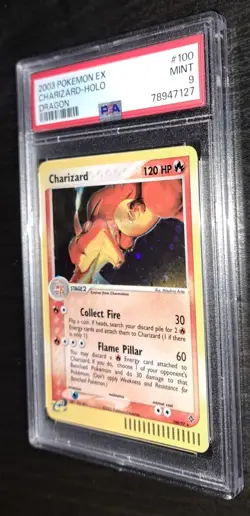Charizard EX Dragon #100/97 PSA 9 MINT Secret Rare Holo Pokemon 2003 Vintage ENG - Image 4