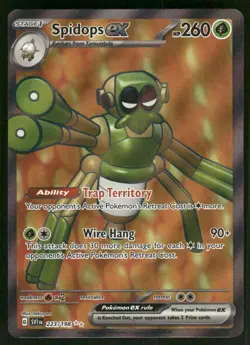 Spidops ex - 223/198 Ultra Rare Holo NM Pokemon SV01: Scarlet & Violet Base Set - Image 1