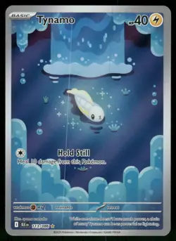 2025 Tynamo 113/086 Illustration Rare Holo NM Pokemon SV: Black Bolt - Image 1