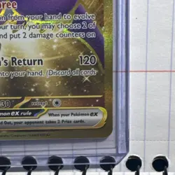 Pokemon Sv: Destined Rivals TEAM ROCKET'S CROBAT EX 242/182 HYPER RARE HOLO - Image 4