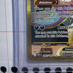 Pokemon Sv: Destined Rivals TEAM ROCKET'S CROBAT EX 242/182 HYPER RARE HOLO - Image 5