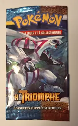 Booster Pokemon VIDE/EMPTY HGSS Triomphe HS Palkia - Image 1