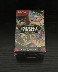 Pokemon TCG: Mega Evolution - Perfect Order Booster Bundle (6 Packs) - Image 1