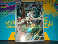 Meowth 106/094 Illustration Rare - Phantasmal Flames - Pokemon TCG - NM/M - Image 2