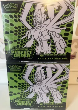 Pokemon Perfect Order - Pokemon Center Elite Trainer Box ETB New & Sealed X2 - Image 1
