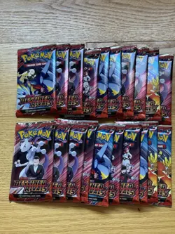 Pokemon TCG: Scarlet and Violet Destined Rivals 20X Booster Pack Sealed - Image 1