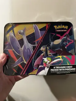 Pokemon TCG 2025 Fall Collector Chest Tins Factory Sealed Lunchbox 6 Boosters - Image 2