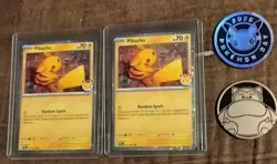 Pokemon Day 2026 Anniversary Pikachu And Coin 051/162 - Image 1
