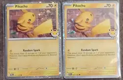 Pokemon Day 2026 Anniversary Pikachu And Coin 051/162 - Image 2