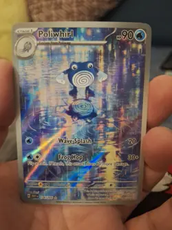 Poliwhirl 176/165 Illustration Rare SV: Scarlet & Violet 151 NM Pokemon TCG - Image 2