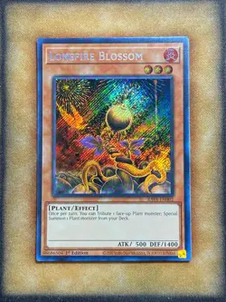 Yugioh Lonefire Blossom RA01-EN002 Secret Rare 1st Ed NM - Image 1