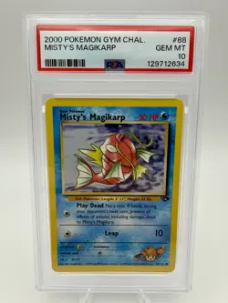 Pokemon Misty's Magikarp Gym Challenge Common #88/132 PSA 10 2000 LOW POP 47💥 - Image 1
