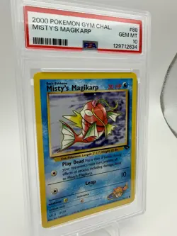 Pokemon Misty's Magikarp Gym Challenge Common #88/132 PSA 10 2000 LOW POP 47💥 - Image 2